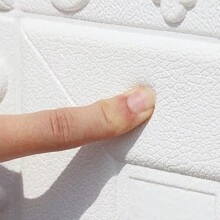 1pc 35cm*35cm/70cm*70cm 3D Embossed Wallpaper, Peel And Stick Wall Sticker For Wall Renovation, Waterproof/Anti-Fouling/Moisture-Proof, Suitable For Home Bedroom, Living Room, Bathroom, Kitchen, Fireplace, Ceiling And Background Wall Decor - Multicolor - View 5