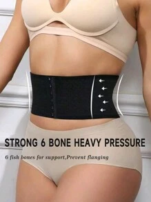 1pc Women Adjustable Waist Trimmer Belt, Breathable & Sweat Absorbent, Waist Trainer Gym Accessories For Belly Slimming Girdles, Lumbar Girdles For Belly Slimming Corset
