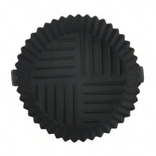 1 pieza Bandeja para freidora de aire de silicona, Forros para freidora de aire de cocina, Papel para freidora de aire, Freidora de aire