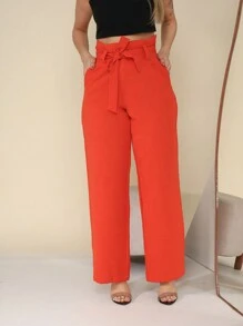 Women Pants - Màu Cam cháy - Xem 1