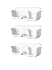 1pc High-end Glasses Storage Box, Easy To Install Wall-mounted Sunglasses Rack, Perfect For Displaying And Storing Glasses - White - View 10