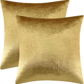 1pc/2pcs/4pcs Color Cushion Cover Without Filling, Modern Style Velvet Pillowcase Suitable For Living Room And Household Use