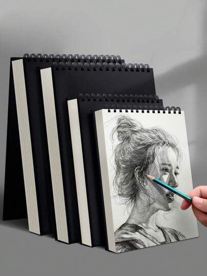 1 Pack 30-Sheets ,Sketch Book, Top Spiral Bound Sketch Pad, Acid Free Art Sketchbook Artistic Drawing Painting Writing Paper For Adults Beginners Artists,Sketch, Paint, Paint, Draw. Back To School