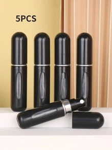 5/10/20/50pcs 5ml Plastic Bottom Refillable Perfume Bottle - Portable Spray Bottle For Refilling - Great Gift For Friends & Family - Ideal For Home, Bathroom Decoration & On-The-Go Travel
