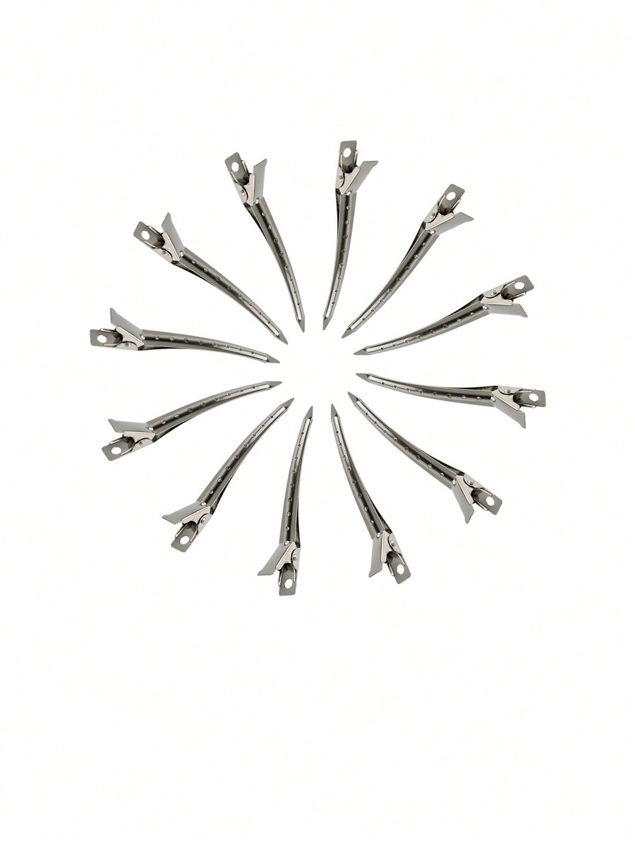 12 Packs Duck Bill Clips, Bantoye 3.5 Inches Rustproof Metal Alligator