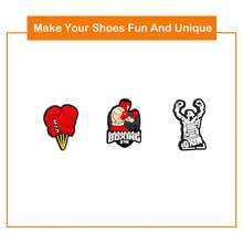 12pcs Boxing Series Shoe Charms, Suitable For Clogs, Sandals, High Quality Shoe Accessories, Great Gift For Teenagers, Men, Women And Adults - Multicolor - View 2