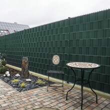 LILIIN PVC Privacy Strips, 35m/65m/70m, Anthracite/Grey/Green, Privacy Fence Film 450g/M², Rod Mesh Fence Including Fastening Clips, Wind Protection Garden Fence,Garden Tools, Gardening Tools For Garden - Green - View 6