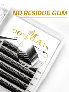CoMango 5D Flora Lashes 0.07mm Easy Fan Eyelash Extensions Wholesales Premade Volume 12 Rows W Style Natural Soft - D - View 5