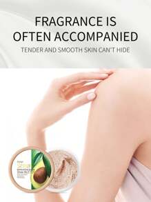 YZAK 1入組100g乳木果煥膚身體磨砂臉部&身體去角質潔面乳，淨化毛孔保濕滋養，適合每日使用，適宜贈送好友