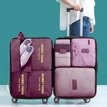 7 Set Packing Cubes For Suitcases, Luggage Organizer Bags Set For Carry On, Travel Gifts, Travel Essentials For Unisex - Multicolor - View 13