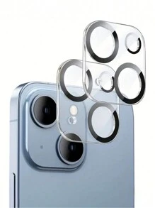 2Pcs/Set Full Cover Camera Lens Protectors Compatible With IPhone 12 13 Pro Max Screen Protectors Compatible With IPhone 11 14 Pro Max Glass 15 Pro Max 15 Plus 16 16 Plus 16 Pro 16 Pro Max - Clear - View 1