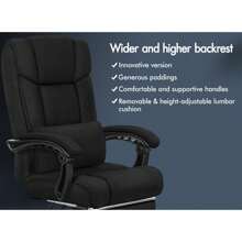 Home Office Chairs - Black - View 3