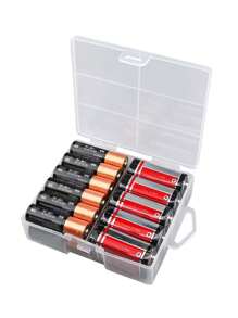 1 Stück Batterie-Organizer Aufbewahrungsbox für Größe 5/7, aus PP-Material hergestellt