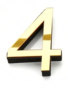 1 件 3D 亚克力镜面墙贴，带英文字母，贴纸，墙贴，乙烯基贴花，用于家居装饰，春季装饰品让您的家焕然一新，拉玛装饰贴纸墙面装饰房间装饰墙镜用于房间浴室装饰客厅装饰 - 彩色 - 查看 44