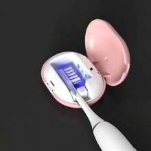 1 Pc Mini Portable Rechargeable UV Toothbrush Sterilizer Case, WallMounted Outdoor UV Sanitizer Toothbrush, Portable UV ToothbrushCover, Travel Toothbrush Case Both Electric And Manual Toothbrushesfather's Day Gift - Multicolor - View 8