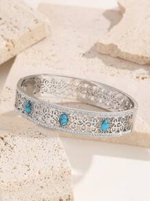 Women's Spring Fashionable Boho Bangles, Casual Versatile Party Holiday Accessories, Cuff Jewelry For Women For Gift