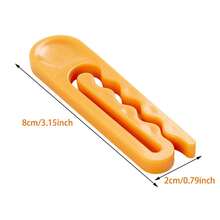 8pcs/15pcs Plastic Windproof Socks Clothes Clips Cute Sturdy Pegs For Fixing Clothes - Random Color - View 2