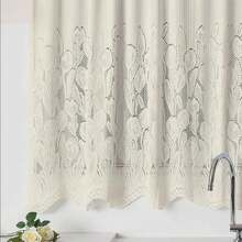 Kitchen Window Curtains - 米色 - 查看 3