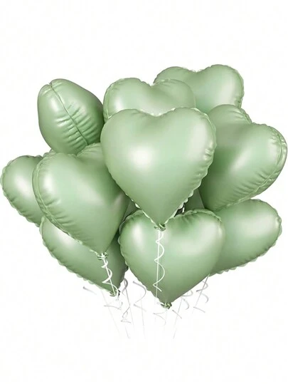 18-Inch Foil Heart Shape Balloons For Wedding, Birthday, Proposal Party Decoration, Back To School Valentine Day