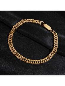 Men Chain Necklaces - 金色 - 查看 2