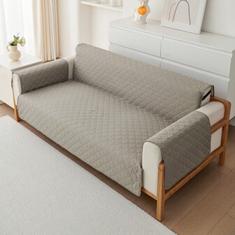 1pc Four-Leaf Clover Waterproof Non-Slip Pet Friendly Four Seasons Universal Multi-Person Sofa Cover, 1/2/3/4 Seat Sofa Cover,- Ultimate Furniture Protector, Pet-Friendly, Exclusive Sofa Slip Covers That Define Luxury!