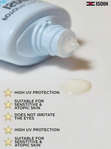 ISDIN Kem chống nắng dạng sữa 50ml, SPF50, PA+++, dành cho da nhạy cảm và có khả năng chống nắng cao - Màu xanh lam - Xem 4