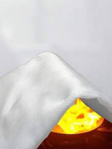 1条加厚升级版1x1米（40x40英寸）应急灭火毯，灭火毯，阻燃毯，玻璃纤维阻燃材料，耐高温灭火毯，隔热阻燃逃生毯，车载灭火毯，家用消防设备，户外阻燃毯，适用于露营烧烤、办公室/仓库/学校/家庭/厨房/卧室及户外露营烹饪装备 - 彩色 - 查看 7