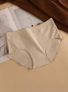 4 piezas de ropa interior deportiva de mujer con estampado de letras, ultra suave, elástica, ropa interior de moda, apta para uso diario, íntima cómoda