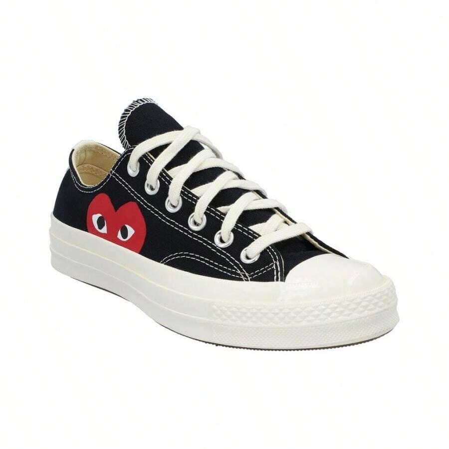 X Comme Des Garçons PLAY Converse X Comme Des Garcons PLAY Low Top Low Top Sneaker - màu đen - Xem 1