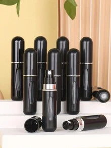5/10/20/50pcs 5ml Plastic Bottom Refillable Perfume Bottle - Portable Spray Bottle For Refilling - Great Gift For Friends & Family - Ideal For Home, Bathroom Decoration & On-The-Go Travel