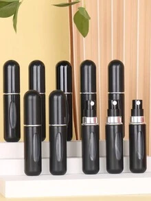 5/10/20/50pcs 5ml Plastic Bottom Refillable Perfume Bottle - Portable Spray Bottle For Refilling - Great Gift For Friends & Family - Ideal For Home, Bathroom Decoration & On-The-Go Travel