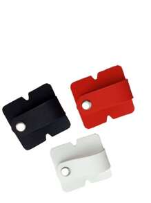 1 pieza/2 piezas Organizador de cable de auriculares de silicona, apto para auriculares con cable y cables de datos