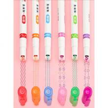 CANETA CARIMBO ROLLER COM 6 UNIDADES