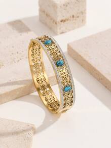 Women's Spring Fashionable Boho Bangles, Casual Versatile Party Holiday Accessories, Cuff Jewelry For Women For Gift