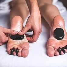 6pcs Massage Stones Essential Hot Stones For Massage, Massage Tool, Therapy Tool, 6 Medium Hot Stone Massage Kit Hot Stone Massage Stones For Professional Or Home Spa, Foot Warmer, Relaxation, Healing