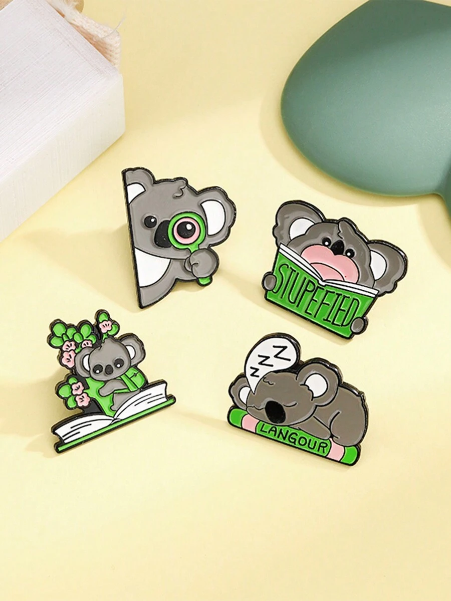 1入組考拉胸針，送給朋友的理想禮物