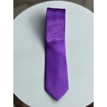 Men's Satin Tie - Morado - Ver 3
