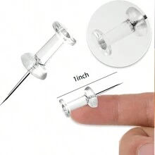 1 Bucket 150 Bags For Sale, High Quality Clear Plastic Head, High Quality Color Head, High Quality Steel Head, High Quality Thumb Pin, For Wall Corkboard Map Calendar Photo - Home Office Craft Project Heavy Duty Head Pin