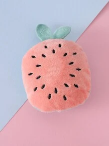 1pc Pet Supplies Cat Self-Entertainment Doll, Interactive Plush Fruit Doll, For Pet Use Only