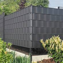 LILIIN PVC Privacy Strips, 35m/65m/70m, Anthracite/Grey/Green, Privacy Fence Film 450g/M², Rod Mesh Fence Including Fastening Clips, Wind Protection Garden Fence,Garden Tools, Gardening Tools For Garden - Anthracite - View 3