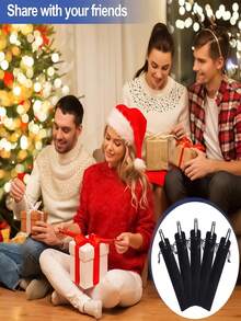 10入組布質筆袋，筆收納盒，禮物筆包裝袋，便攜筆袋，學生外出攜帶筆專用 - 黑色 - 查看 6