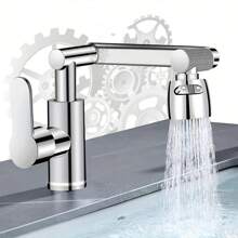 Bathroom Basin Faucet Hot And Cold Mixing Tap, Hand Wash Basin Water Tap, Face Basin Hot And Cold Water Faucet, Basin Hot And Cold Water Tap - Multicolor - View 4