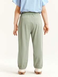 mini bala Pantalon long ample pour enfants unisexe, pour l'été