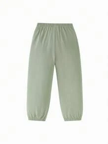 mini bala Pantalon long ample pour enfants unisexe, pour l'été