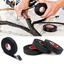 20M/Cuộn Băng Polyester Ô Tô, Băng Dính Dây Chịu Nhiệt, Băng Nâng Cấp Giảm Tiếng Ồn Cho Ô Tô - Polyester - Xem 3