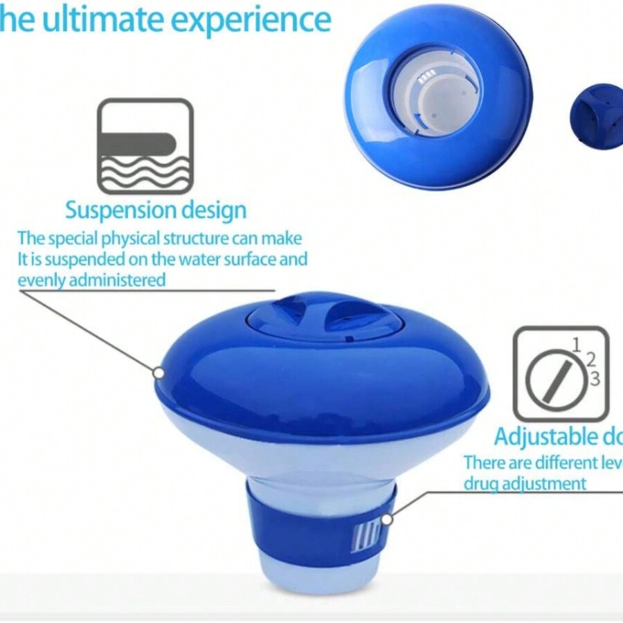 Chemical Dispenser For Pool, Chemical Floater, Chlorine Dispenser 5inch