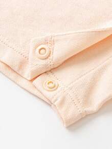 mini bala 男女通用女嬰夏季清涼感抗菌連體衣嬰兒爬行衣 - 粉色 - 查看 8