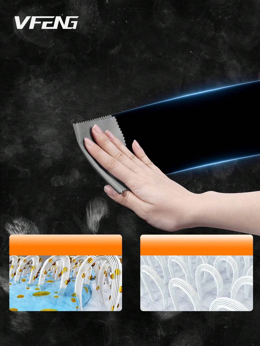 VFENG Screen Cleaner Spray And Wipe Set, Car Screen Cleaner And