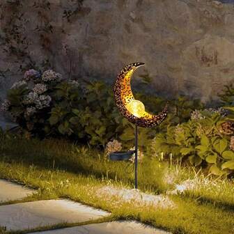 أضواء حديقة خارجية بالطاقة الشمسية 1 قطعة - أضواء مسار بالطاقة الشمسية أضواء ديكورية خارجية مقاومة للماء زجاج مشقق بالكريستال الصمغي مصباح للمناظر الطبيعية بالأداء الليد للمسارات ، الفناء ، الحديقة ، الهدايا في ، الهدايا للأب من الابنة ، الزوجة ، الأولاد ، هدايا الزراعة ، هدايا العيد الرابع المائة والأجداد والزوج والرجال والأم والجدة والنساء ، الديكورات الحديقة ، هدايا الحديقة المقاومة للماء بأضواء ليد دافئة