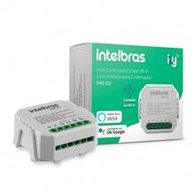 Interruptor Controlador de Cargas Wifi 1/1 EWS 211 - Branco - Visão 2